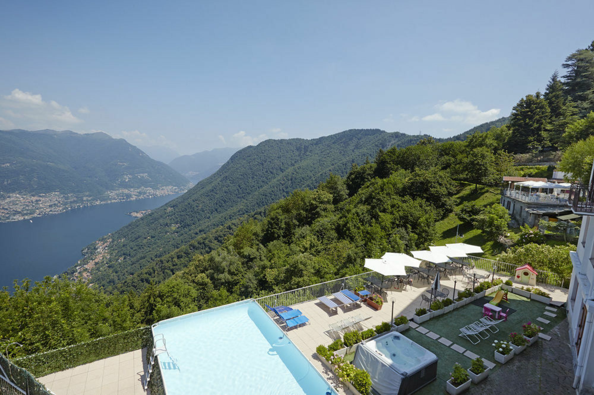 Hotel Paradiso Como Brunate Eksteriør bilde